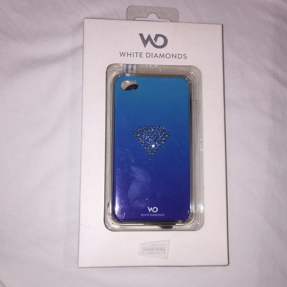 White Diamonds Crystal Case for Apple iPhone 4/4S